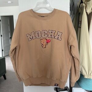 Milk and Mocha: Mocha Crewneck